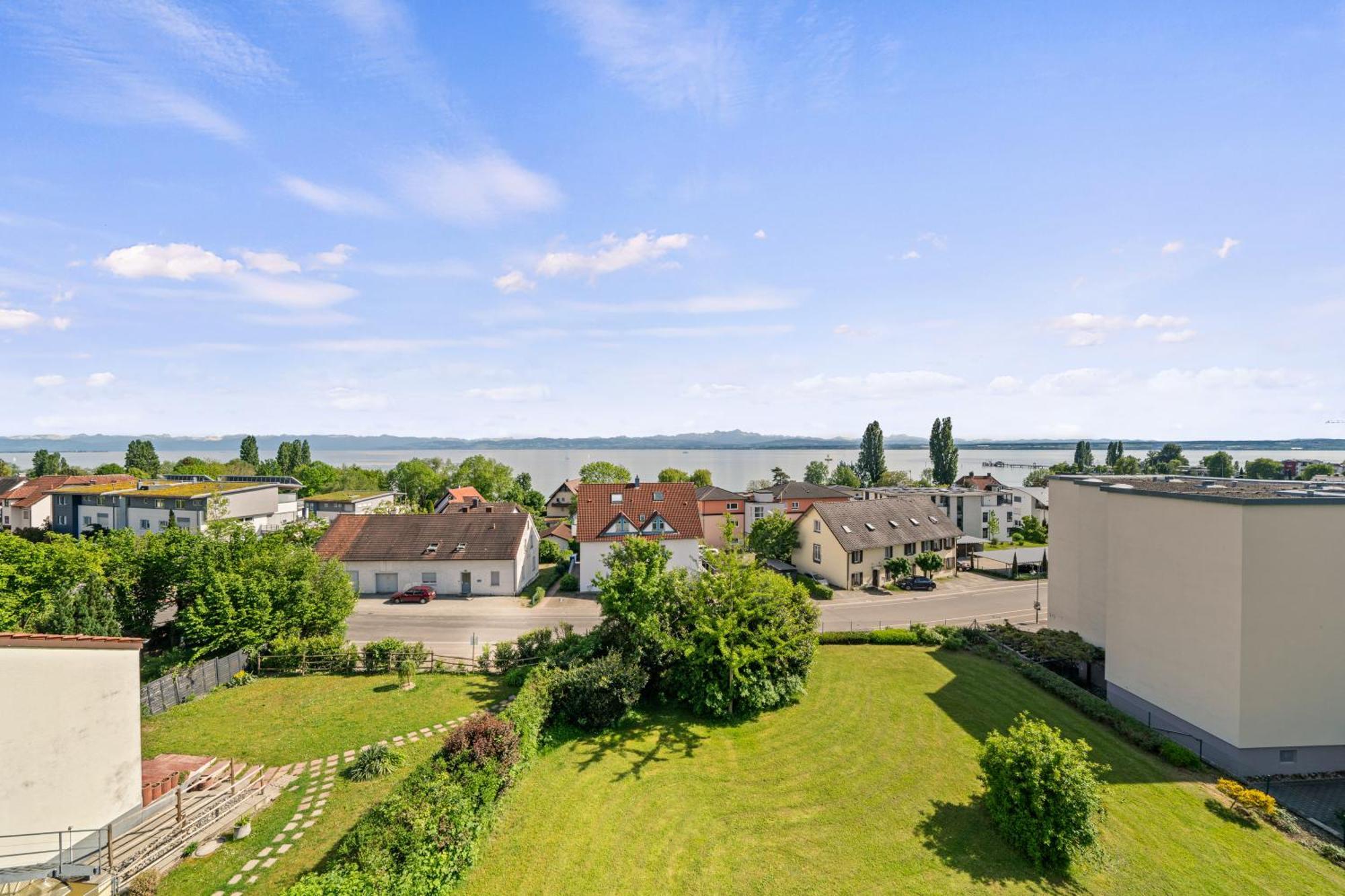 Panorama Penthouse Mit Atemberaubenden See- Und Bergblick Immenstaad am Bodensee Esterno foto